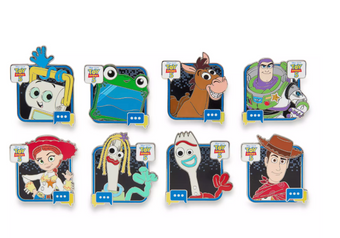 Disney Parks Toy Story 5 Mystery Pin Blind Pack 2 Pieces Pin Blind Box New