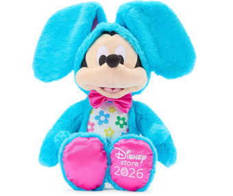 Disney Store 2026 Mickey Easter Bunny Plush Toy New With Tag