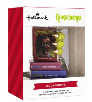 Hallmark Goosebumps Books Christmas Ornament New with Box