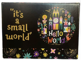Disney It's a Small World Boat Bath Toy Pinocchio Ariel Tinker Bell Simba Woody