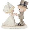 Disney Precious Moments Happily Ever After Wedding Couple Figurine New with Tag