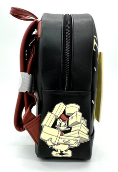 Disney Parks Tower of Terror Stitch Donald Mickey Loungefly Backpack New W Tag