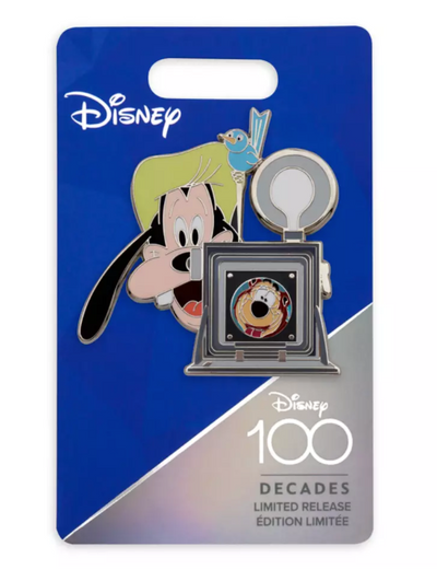 Disney Parks Goofy and Humphrey Bear Pin Hold That Pose Disney100 New With Tag