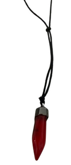 Disney Parks Star Wars Galaxy Edge Red Kyber Crystal Necklace New With Tag