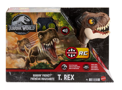 Jurassic World Roarin Frenzy T-Rex RC Vehicle New With Box
