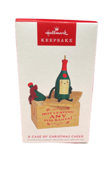 Hallmark 2023 Keepsake A Case of Christmas Cheer Ornament New with Box