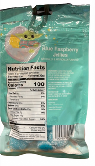 Disney Parks Star Wars Grogu He is Strong Blue Raspberry Jellies 5OZ Candies New