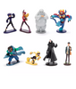 Disney Parks Big Hero 6 Hiro Baymax Tadashi Figurine Playset Toy New With Box