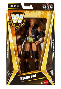 WWE Elite Legends Sycho Sid Action Figure Collectible Set Toy New With Box