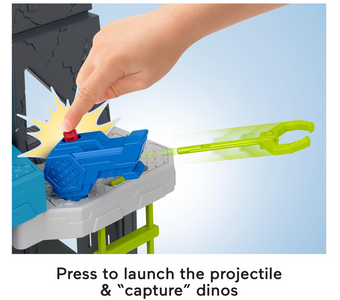 Fisher Price Imaginext Jurassic World Dinosaur Toys Scan and Glow Dino Playset