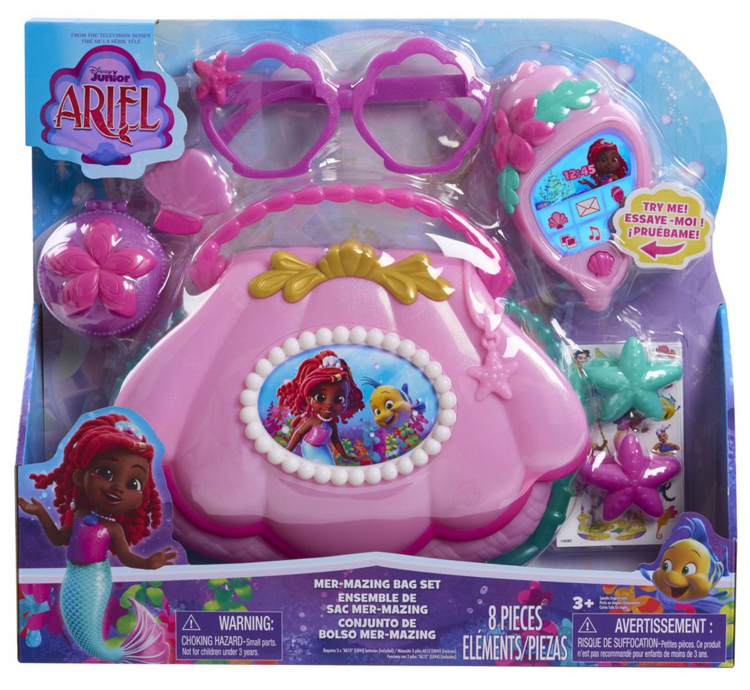 Disney Junior Ariel Mer-Mazing Bag Set Toy New With Box – I