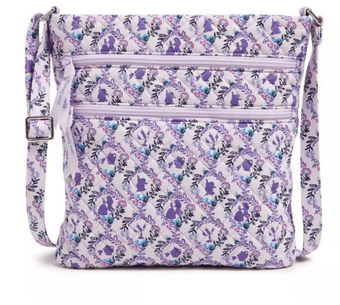 Disney Parks Beauty & the Beast Triple Zip Hipster Bag Vera Bradley New with Tag