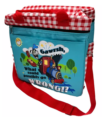 Disney Parks Mickey and Minnie Runaway Railway Picnic Soft Cooler New with Tag