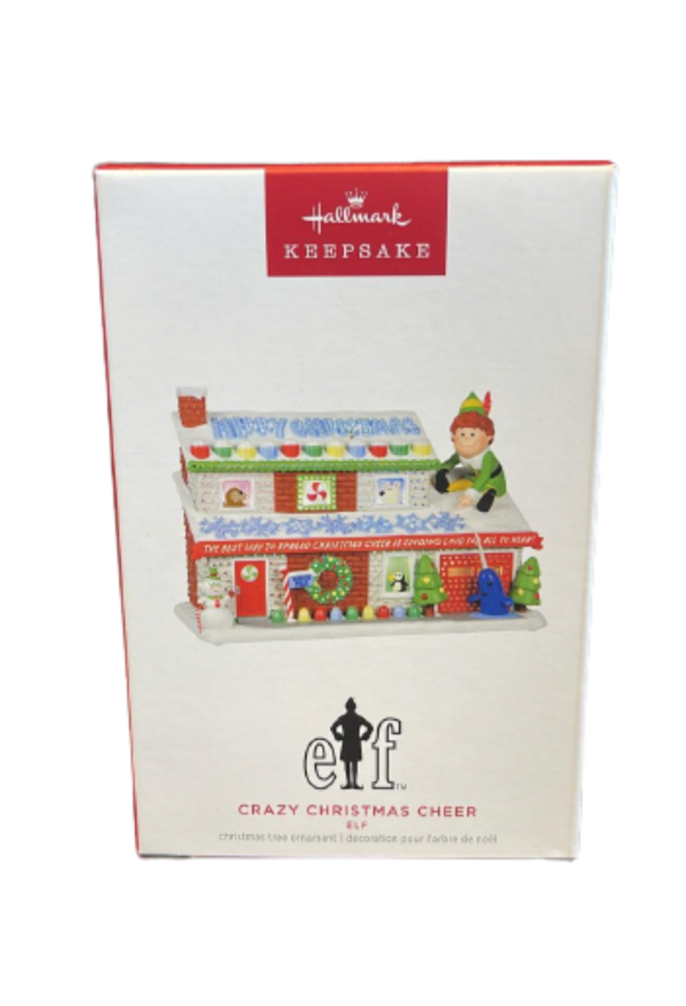 Hallmark 2023 Keepsake Elf Crazy Christmas Cheer Musical Ornament New with Box