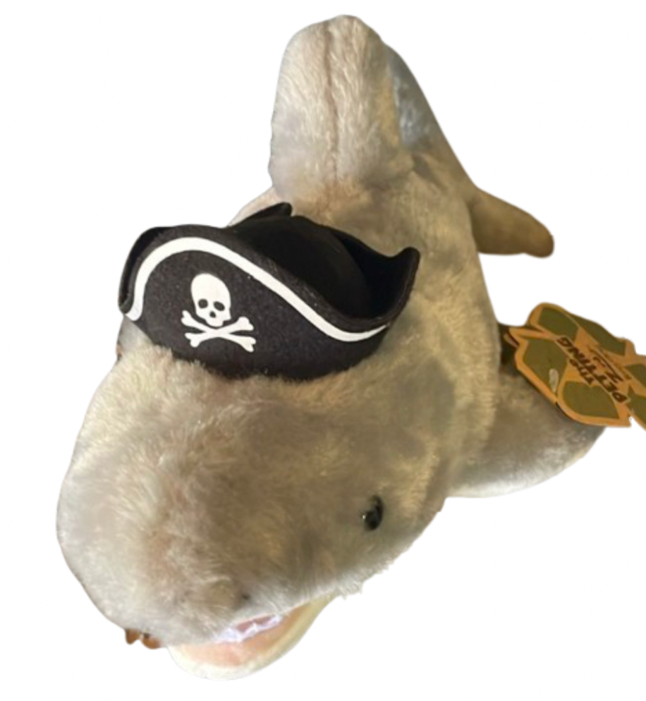 Disney Parks Pirates of the Caribbean Capuchin Pirate Shark Plush Toy New W Tag