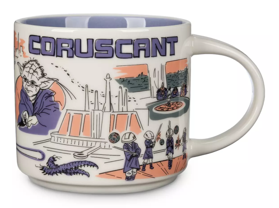 Disney 2023 Starbucks Been There Star Wars Coruscant Coffee Mug New with Box