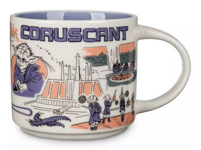 Disney 2023 Starbucks Been There Star Wars Coruscant Coffee Mug New with Box