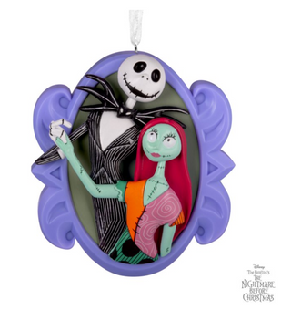 Hallmark Disney The Nightmare Before Chirstmas Jack and Sally Christmas Ornament