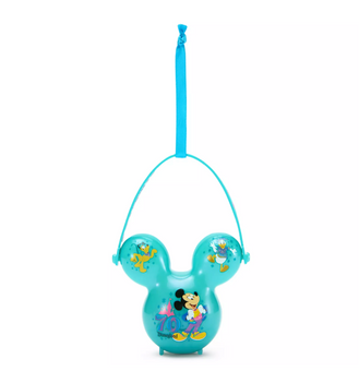 Disney Disneyland 70th Mickey Friends Balloon Light-Up Popcorn Bucket Ornament