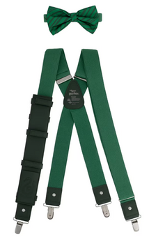 Universal Studios Harry Potter Slytherin Crest Suspender & Bowtie Set New W Tag