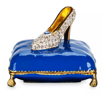 Disney Parks Cinderella Slipper Trinket Box by Arribas Brothers New with Box