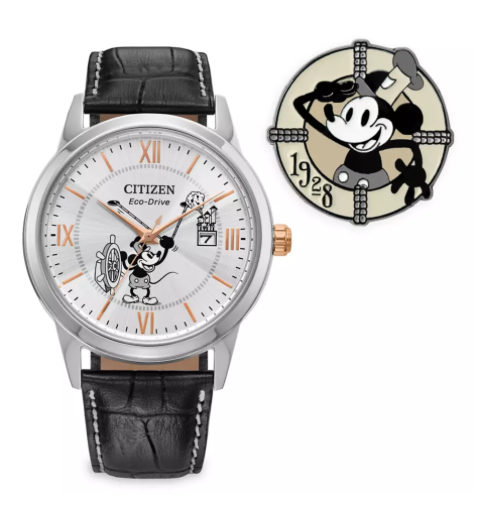 Disney Parks Mickey Mouse Steamboat Willie Disney100 by Citizen New with Box