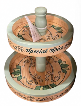 Disney Parks Tiana's Bayou Adventure Special Spice Tiered Tray New With Tag