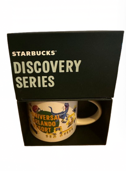 Starbucks Discovery Series Universal Orlando Resort Ceramic Coffee Mug New w Box