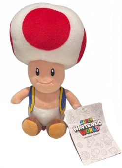 Universal Studios SUPER NINTENDO WORLD Toad Small Plush Toy New With Tag