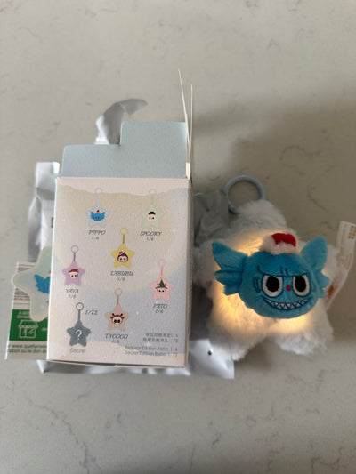 Pop Mart Labubu The Monsters Classic Sparkly Pendant Pippo Plush USA SELLER New