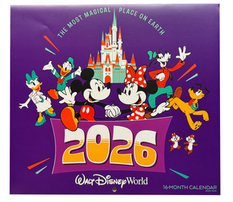 Disney Walt Disney World 2026 16 Month Calendar The Most Magical Place on Earth