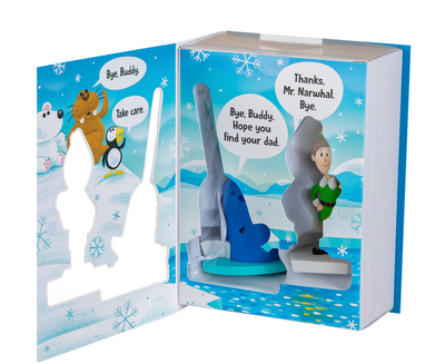 Hallmark Elf Storied Moments Christmas Ornament Set of 2 Buddy Elf Mr Narwhal