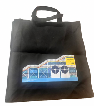 Swatch x Centre Pompidou Collection Tote Bag Black New