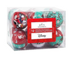Hallmark Disney Mickey And Minnie Mouse Tin Ball Christmas Ornament New With Box