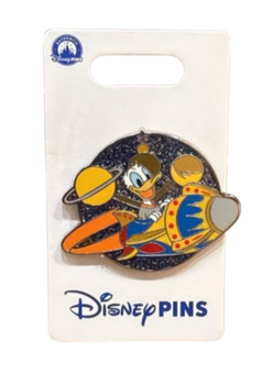 Disney Parks Donald Duck Astro Orbiter Pin New With Card