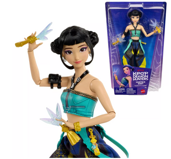 KPop Demon Hunters HUNTR/X Zoey Fashion Doll in Removable Look New w Box