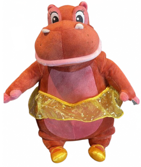 Disney Parks Hyacinth Hippo Fantasia Plush Toy New With Tag