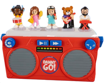 Danny Go! Music Mix-Up Boombox Interactive Sound Toy New With Tag