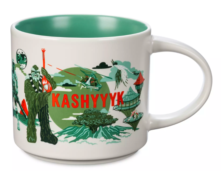 Disney Parks Starbucks Discovery Series Star Wars Kashyyyk Mug New With Box