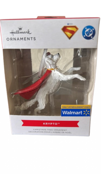 Hallmark DC Superman Krypto Christmas Tree Ornament New With Box