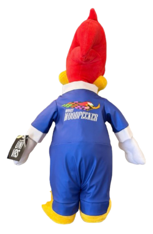 Null Plush Universal Studios Woody Woodpecker Racing Large Plush Toy New With Tag ...