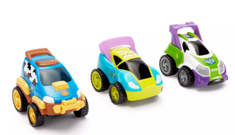 Disney Parks Pixar Toy Story Pullback Vehicles Set of 3 New With Tag