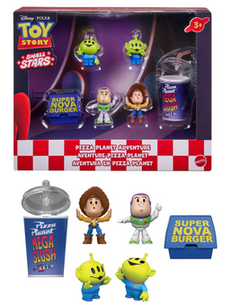 Disney Pixar Toy Story Small Stars Pizza Planet Adventure Toy New With Tag