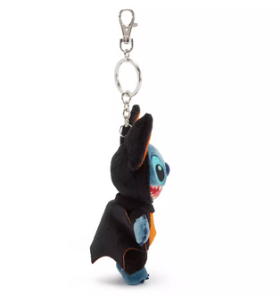 Disney Parks Halloween Experiment 626 Stitch Plush Keychain Bag Charm New w Tag