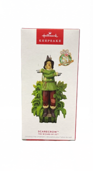 Hallmark 2024 Keepsake The Wizard of Oz Scarecrow Christmas Ornament New w Box