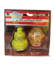 Universal Studios Dr. Seuss The Grinch and Max Salt and Pepper Shaker New w Box