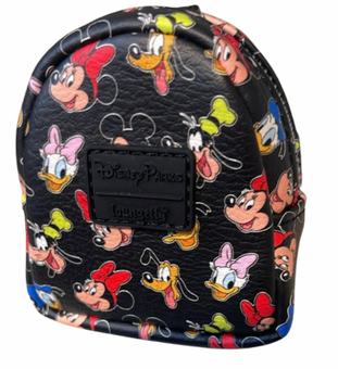 Disney Parks Black Mickey Mouse and Friends Loungefly Bag Charms New With Tag