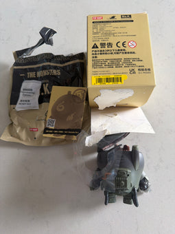 Pop Mart Labubu The Monsters x Kow Yokoyama Ma.k Darksteel New w Box USA SELLER