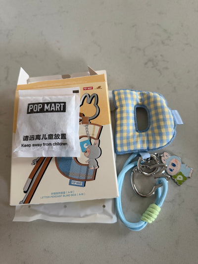 Pop Mart Labubu The Monsters Pin for Love Letter Pendant D Keychain USA New