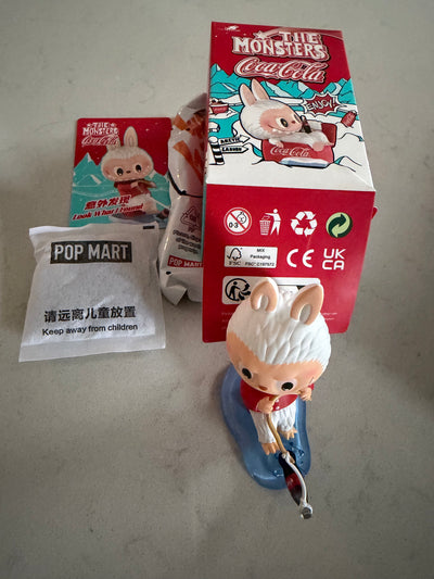 Pop Mart Labubu The Monsters Coca Cola Look What I Found Figure USA Seller New